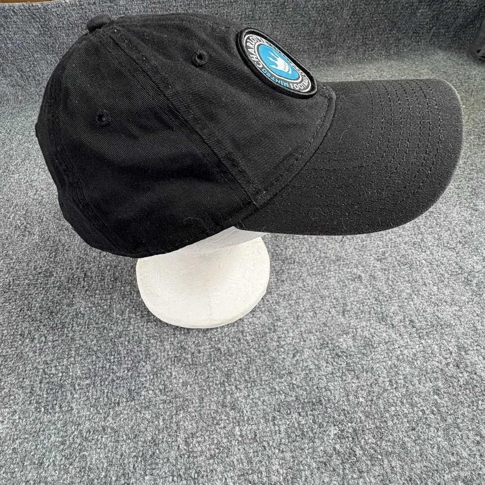 Charlotte FC New Era Hat & Ruffneck Scarf Set Black Blue MLS Soccer Adjustable